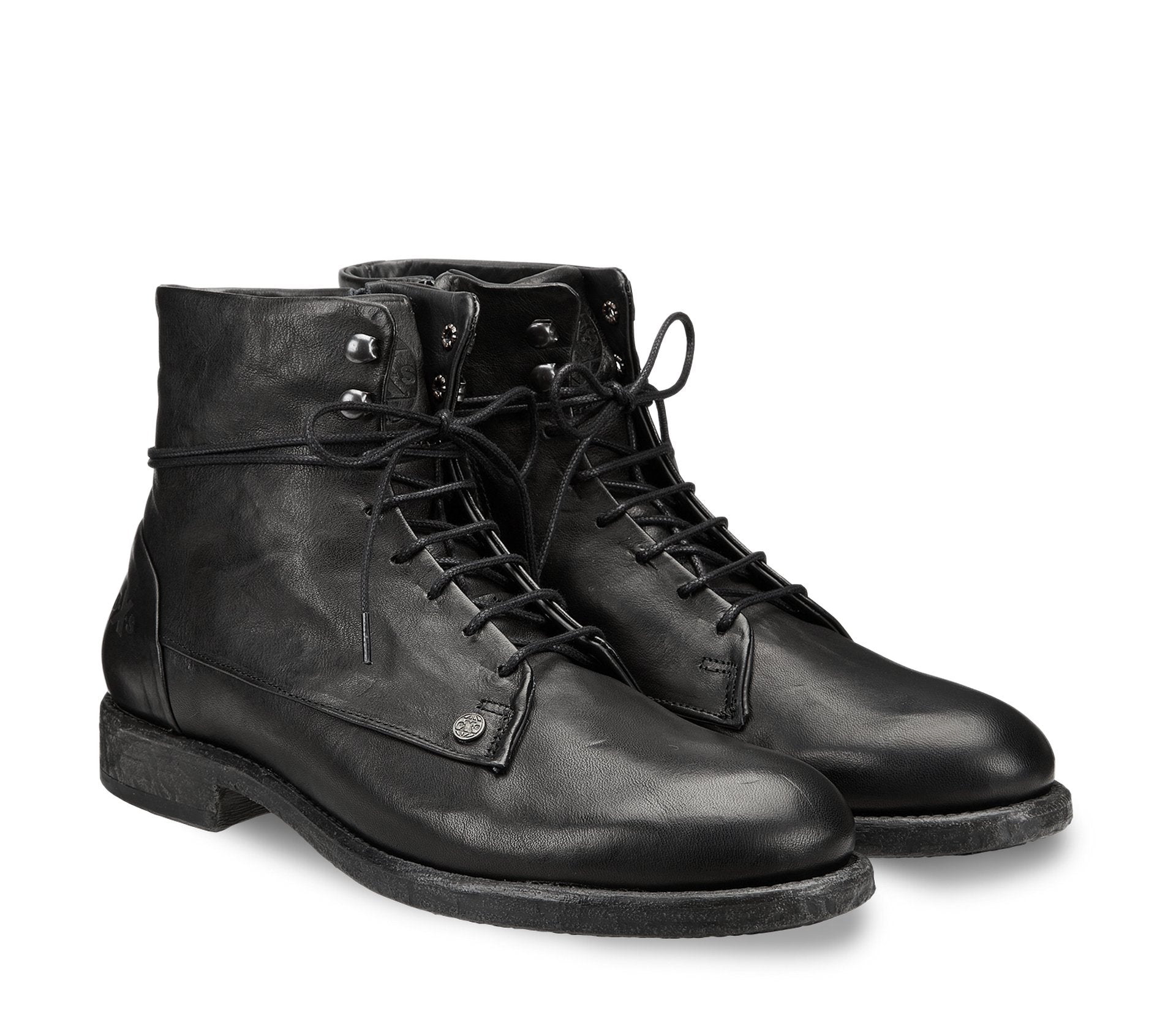 STEVE 1008 MID M LEATHER BLACK