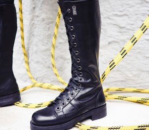 FRANK 1903 BOOT W LEATHER BLACK